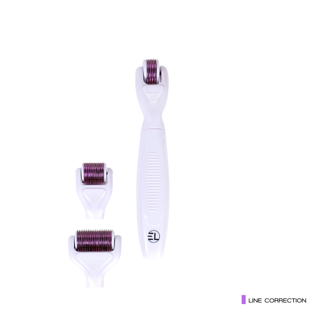 Micro needle roller 3-in-1 setti